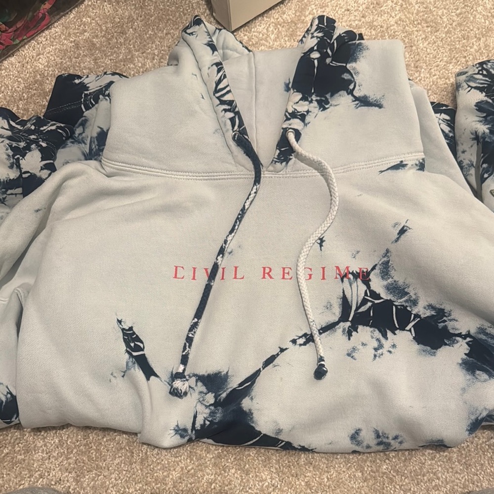 Civil Regime Tie-Dye Hoodie